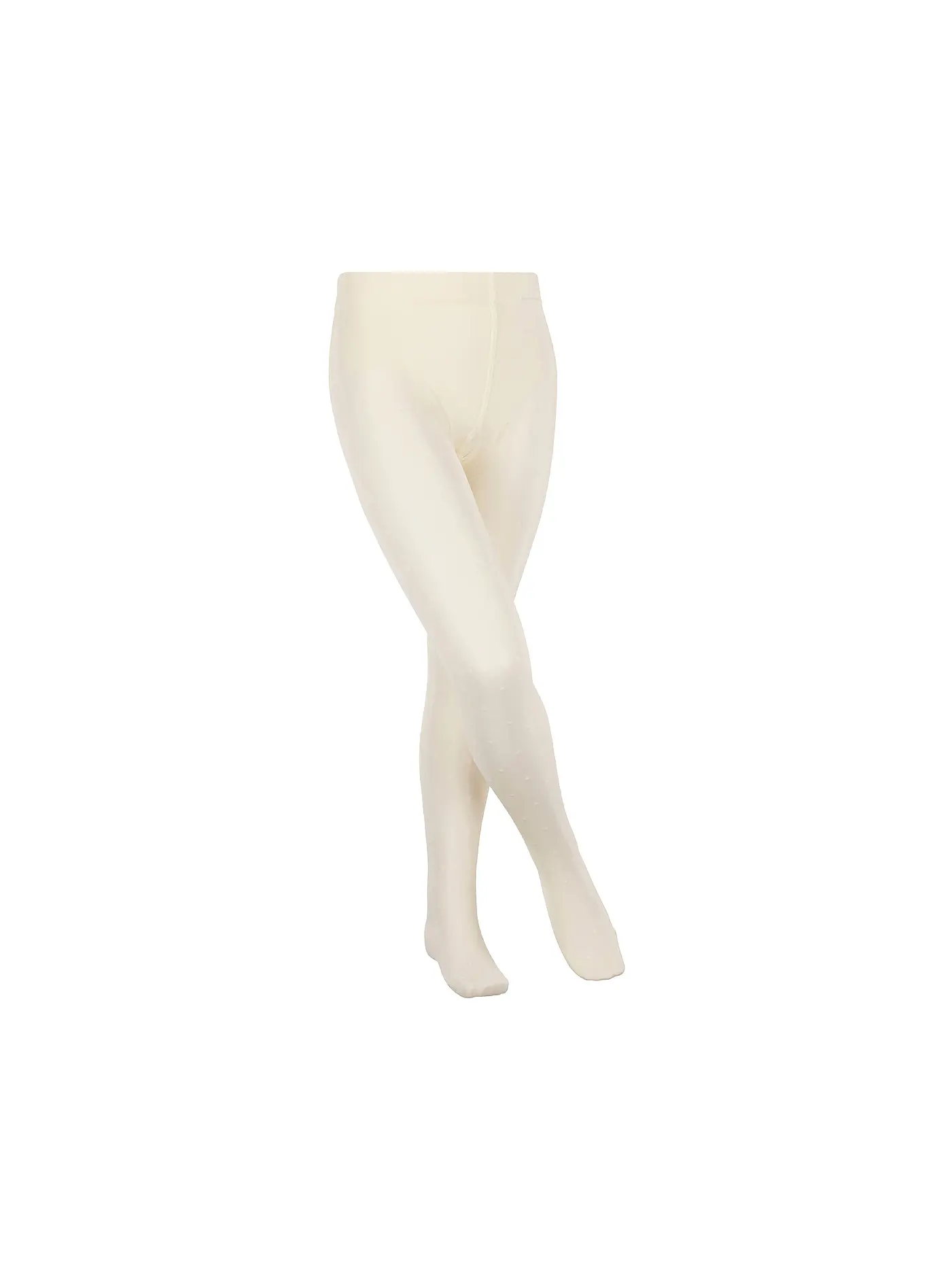 FALKE | Mädchen Feinstrumpfhose ROMANTIC DOT white | creme
